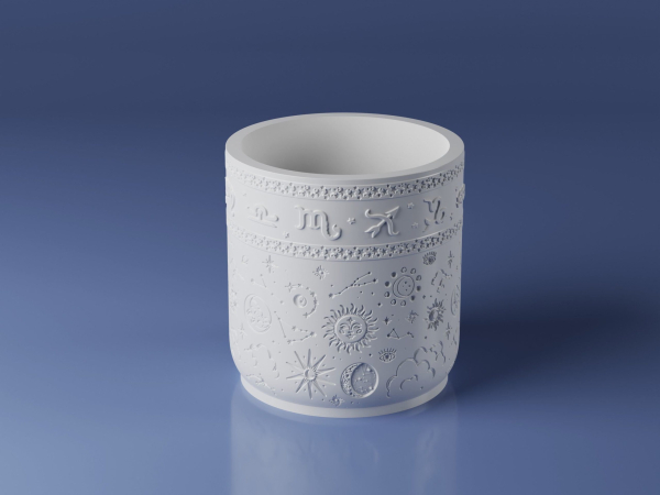 Vase pot planter pack - 8 pot flowers