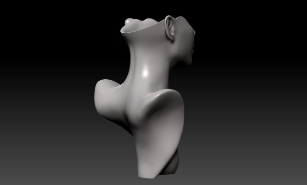 Vase - the girls face