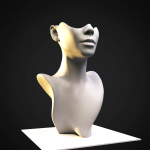 Vase - the girls face