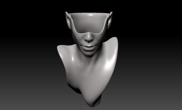 Vase - the girls face