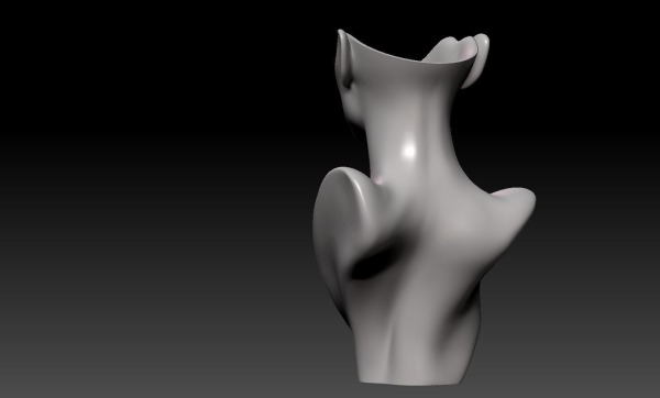 Vase - the girls face