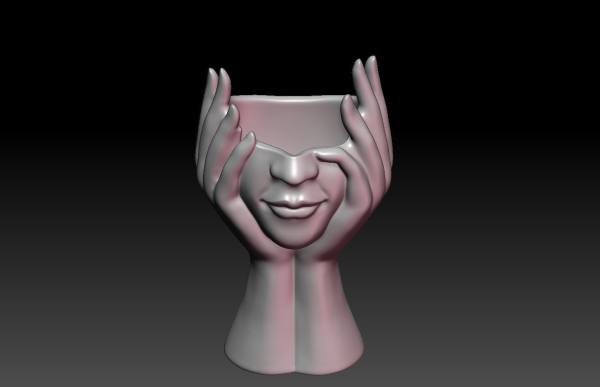 Vase - the girls face