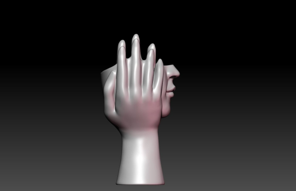 Vase - the girls face