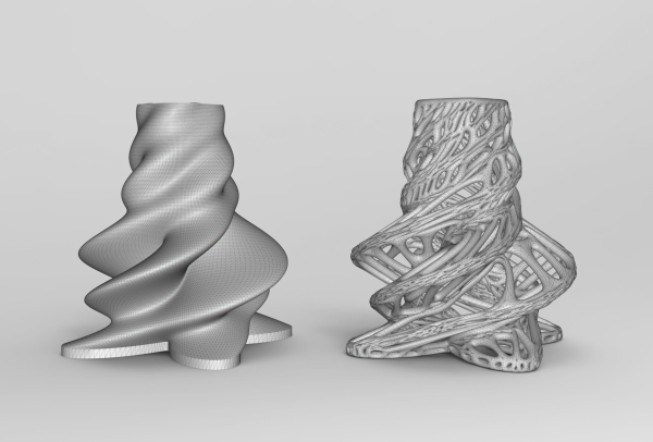 Vase Voronoi 86