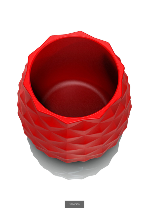 vasecollection vase with wavy lines