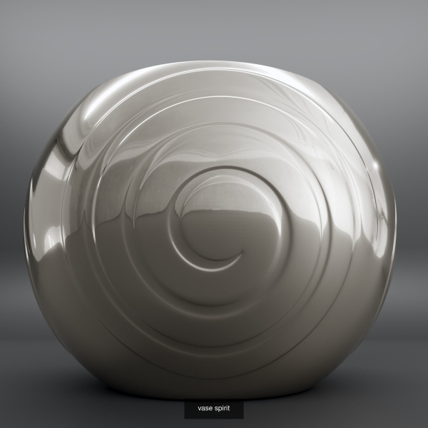 vasecollection vase with wavy lines