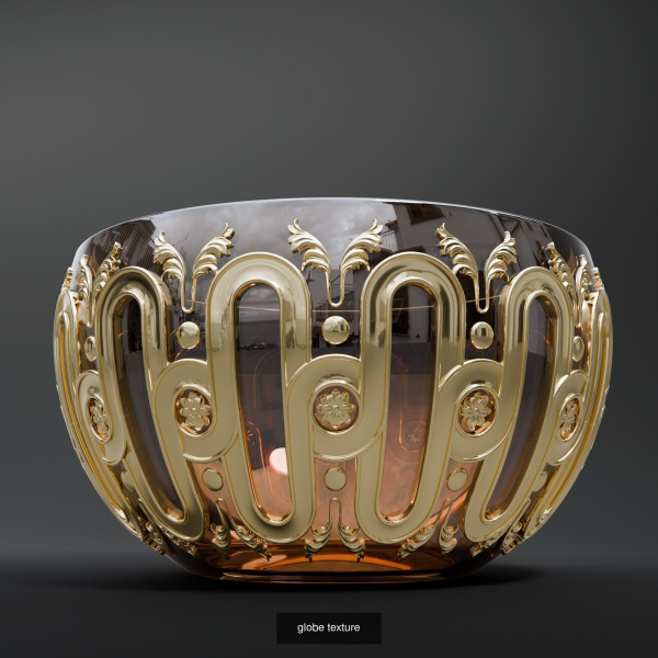 vasecollection vase with wavy lines