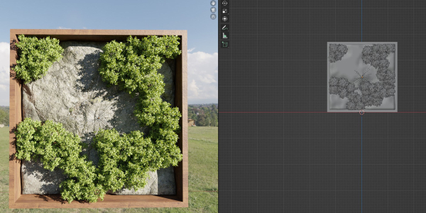 Vertical Rock Garden vol 133-Blender