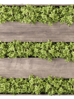 Vertical wooden Garden vol 135
