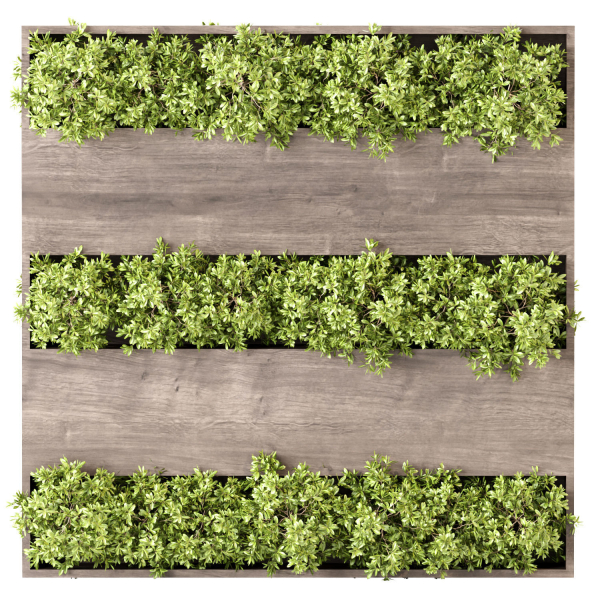 Vertical wooden Garden vol 135