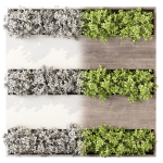 Vertical wooden Garden vol 135