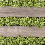 Vertical wooden Garden vol 135