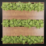 Vertical wooden Garden vol 135-Blender