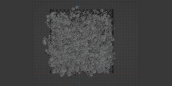 Virginia creeper on fence vol 182-Blender
