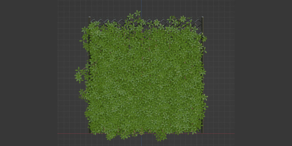 Virginia creeper on fence vol 182-Blender
