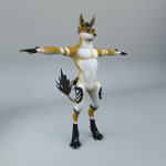 Vostrum Rexouium Character 3D Model