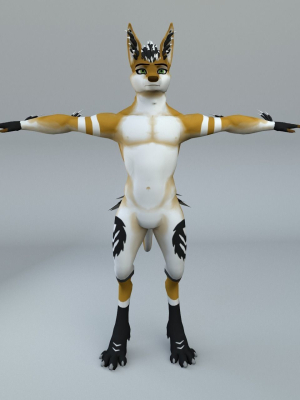 Vostrum Rexouium Character 3D Model