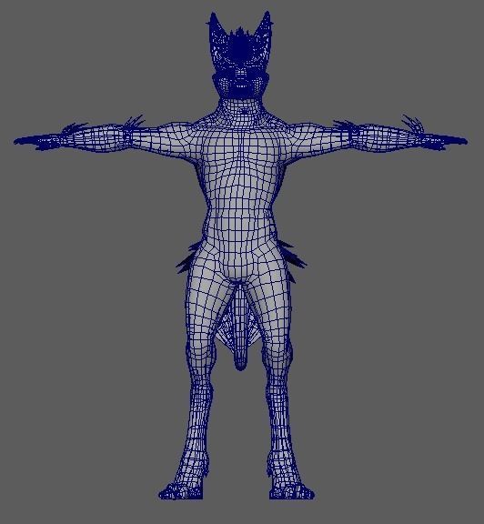 Vostrum Rexouium Character 3D Model