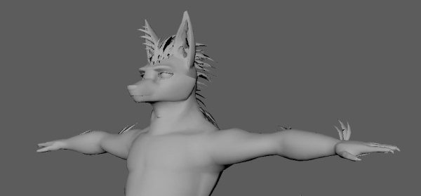 Vostrum Rexouium Character 3D Model