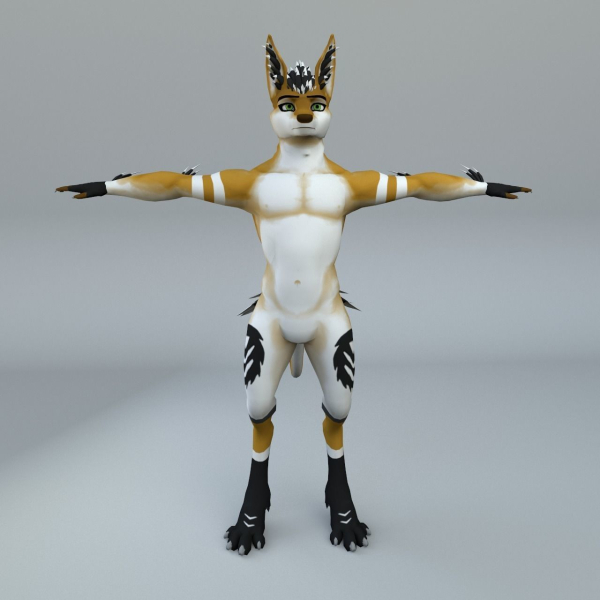 Vostrum Rexouium Character 3D Model
