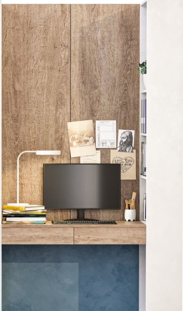 Wardrobe with alcohol decor and accessories