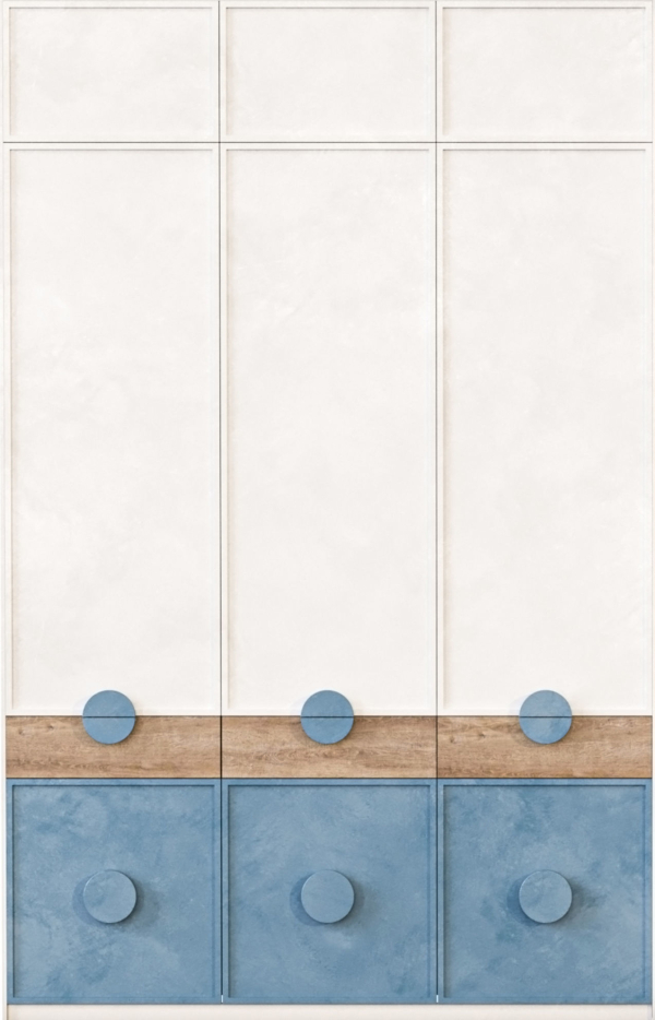Wardrobe with alcohol decor and accessories