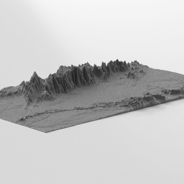 Wasteland Mountain Landscape