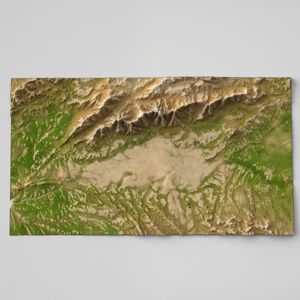 Wasteland Mountain Landscape