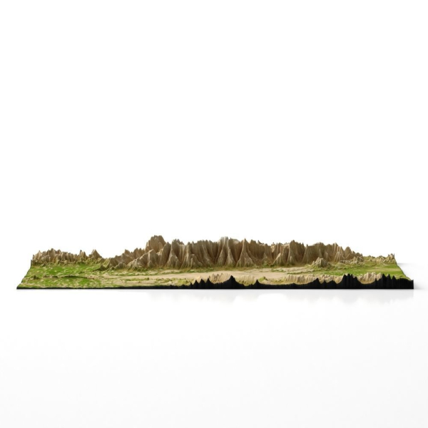 Wasteland Mountain Landscape