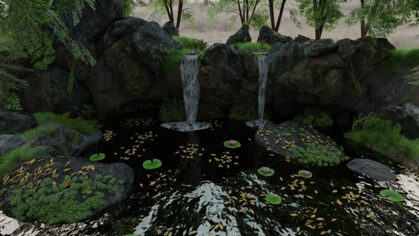 Waterfall Scene