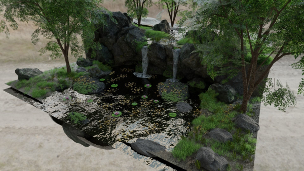 Waterfall Scene