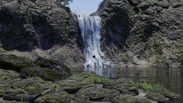 Waterfall Scene