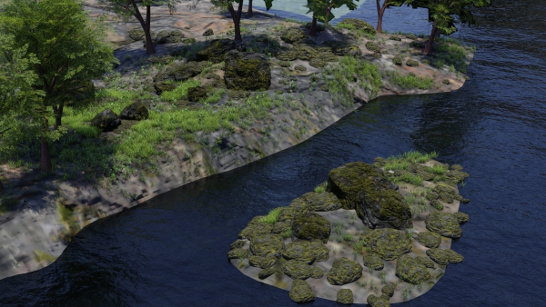 Waterfall Scene