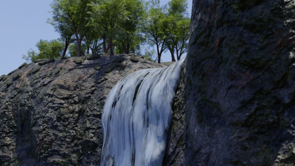 Waterfall Scene