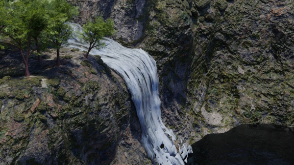 Waterfall Scene