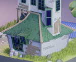 low poly Gameasset3 house with car