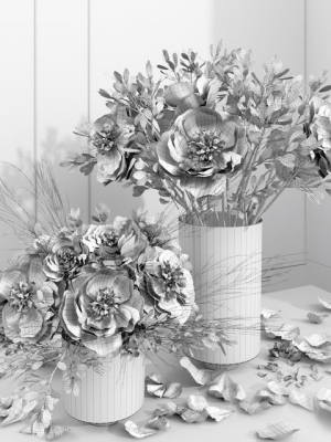 white-camellia-peony-bouquet-glass-vases-3d-model-max-obj