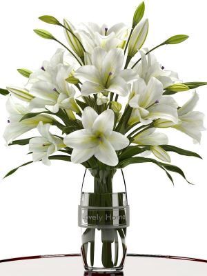 white lilly