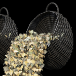 Wicker basket four