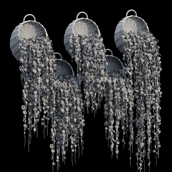 Wicker basket four