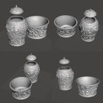 Wind jar and Wind flowerpot