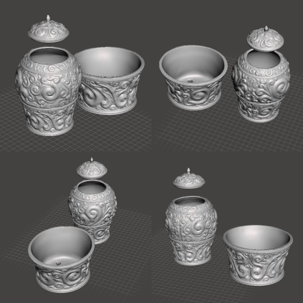 Wind jar and Wind flowerpot