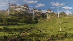 Wind Turbine Scene