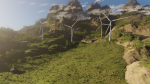Wind Turbine Scene