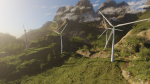 Wind Turbine Scene