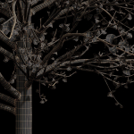 Winter Snow and fall Tree 02