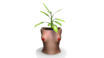 Woman pot 3 - STL FOR 3D PRINTING