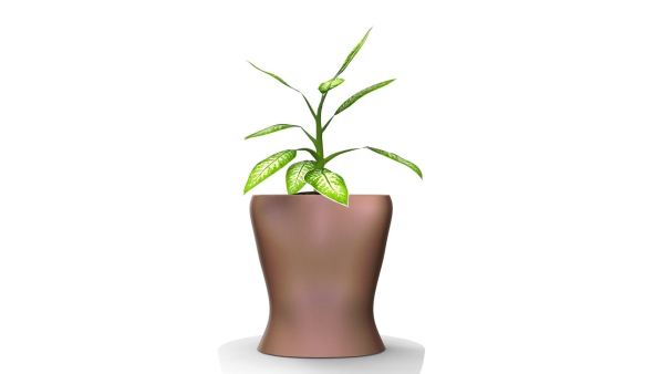 Woman pot 3 - STL FOR 3D PRINTING