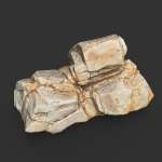 Yellow Horizontal Rock Modular 221123 - Ultra HD 16K Texture