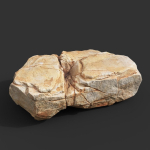 Yellow Horizontal Rock Modular 221123 - Ultra HD 16K Texture